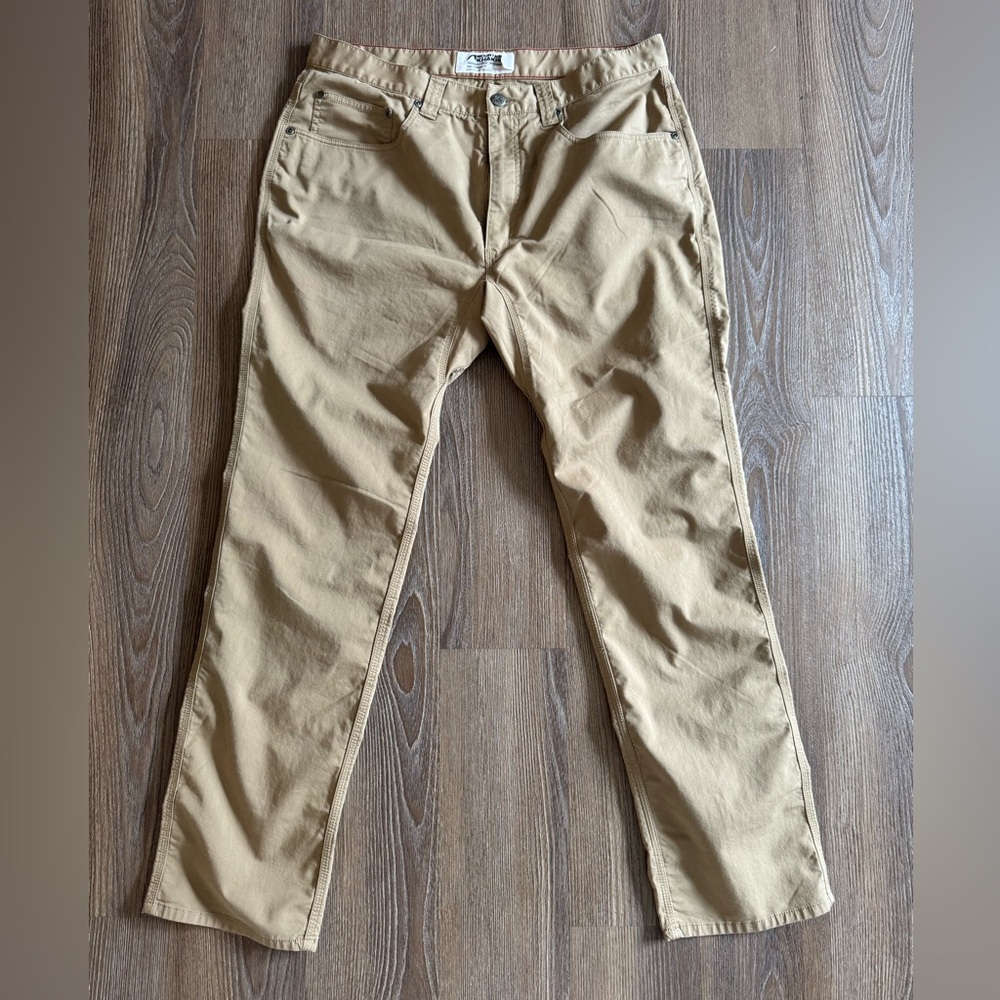 Mountain Khakis Lodo Slim Tailored Pants, Desert Khaki, 36x32